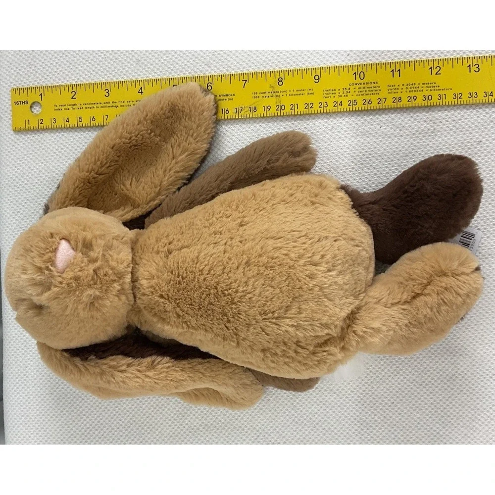 NEW Jellycat Bashful Patchwork Brown Bunny MEDIUM AUTHENTIC‎ Easter